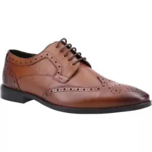 Image of Hush Puppies Mens Elliot Brogue Leather Smart Lace Up Shoes UK Size 12 (EU 46)