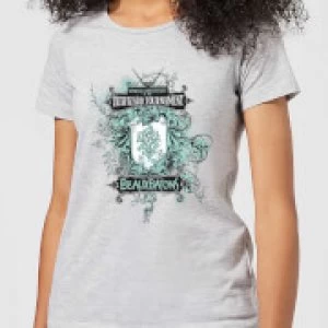 Image of Harry Potter Triwizard Tournament Beauxbatons Womens T-Shirt - Grey - 3XL