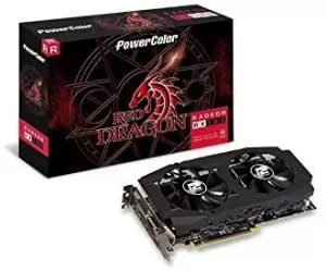 image of PowerColor Red Dragon Radeon RX580 8GB GDDR5 Graphics Card