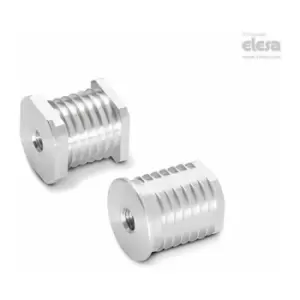 Image of Elesa - Threaded end-cap for tube-GN 992-D30-M8