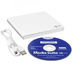 Image of HL Data Storage GP57EW40.AHLE10B External DVD writer Retail USB 2.0 White