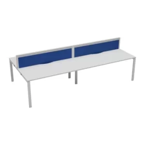 image of CB 4 Person Bench 1200 X 800 Cable Port White-white