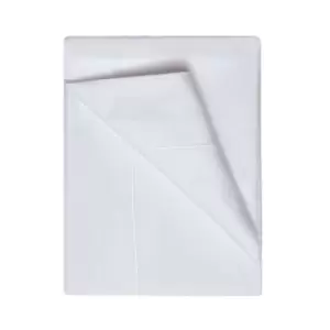 Image of Belledorm 400 Thread Count Egyptian Cotton Flat Sheet (Kingsize) (White)