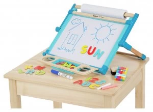 Image of Melissa Doug Double Sided Tabletop Easel.