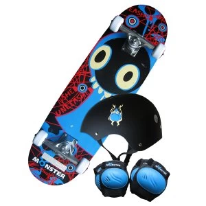 Charles Bentley 28 Monster Skateboard Set - main image