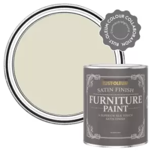 image of Rust-Oleum @OurNeutralGround Satin Furniture & Trim Furniture Paint - Relaxed Oats - 750ml