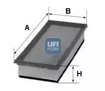 Image of 30.587.00 UFI Air Filter