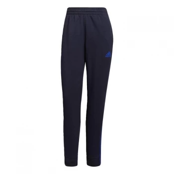 Image of adidas Essentials Matte Cut 3-Stripes Tracksuit Bottoms M - Legend Ink / Bold Blue