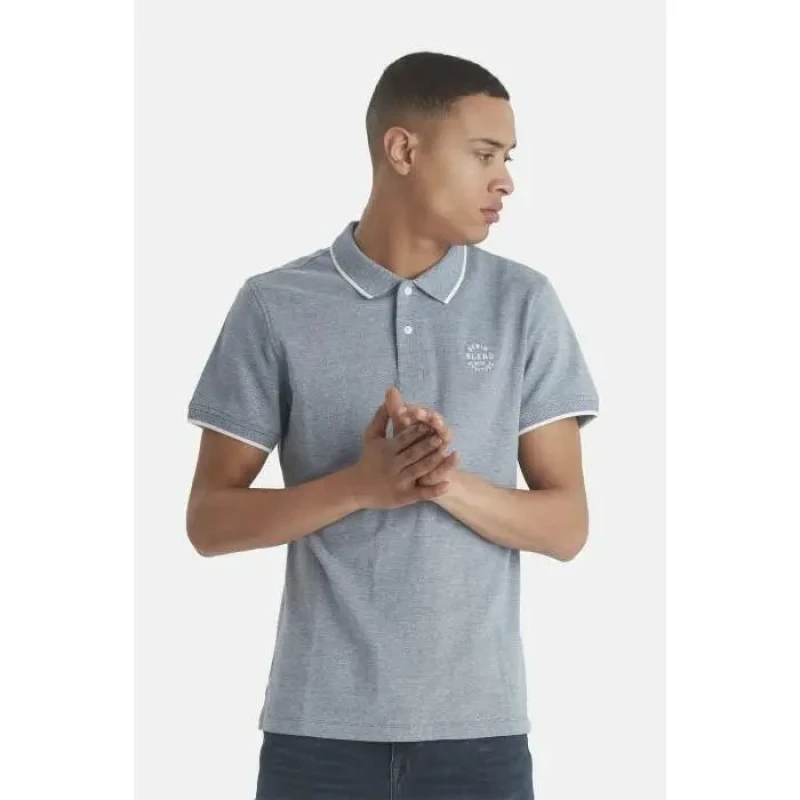 Image of Blend Polo shirt Blend bhnate Bleu Male 3XL