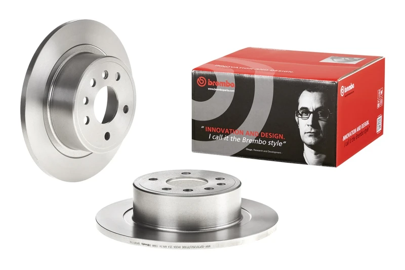 Image of BREMBO Brake disc BREMBO 08.5891.10