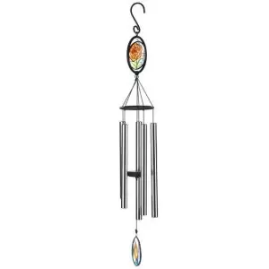 Image of Flamboya Rose Wind Spinner 89Cm Multi-Coloured