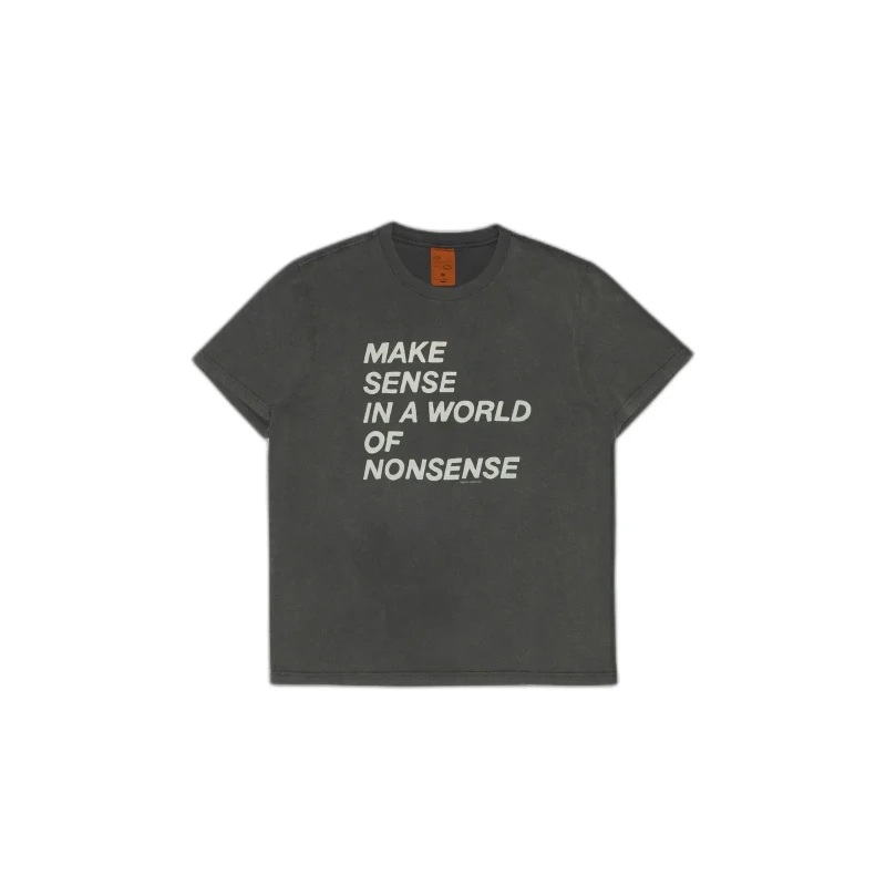 Image of Nudie Jeans T-Shirt Nudie Jeans Make Sense Gris Male L