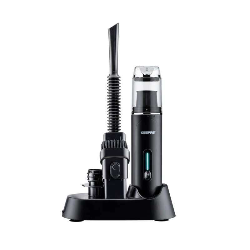 Image of Geepas Womens 4-in-1 Cordless Car Vacuum Cleaner vacuum, blower, inflator, & deflator in Black Female