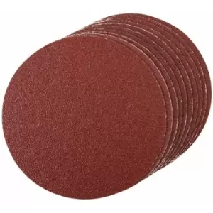 image of Silverline - Self-Adhesive Sanding Discs 150mm 10pk - 60 Grit