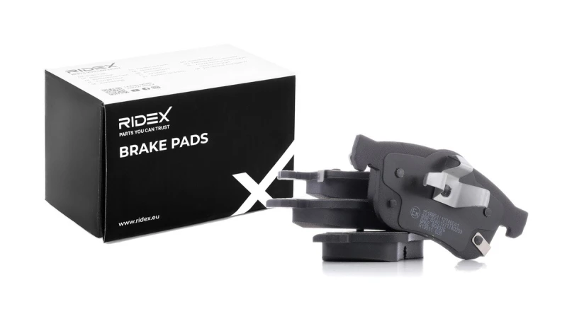 Image of Brake pad set RIDEX 402B1122