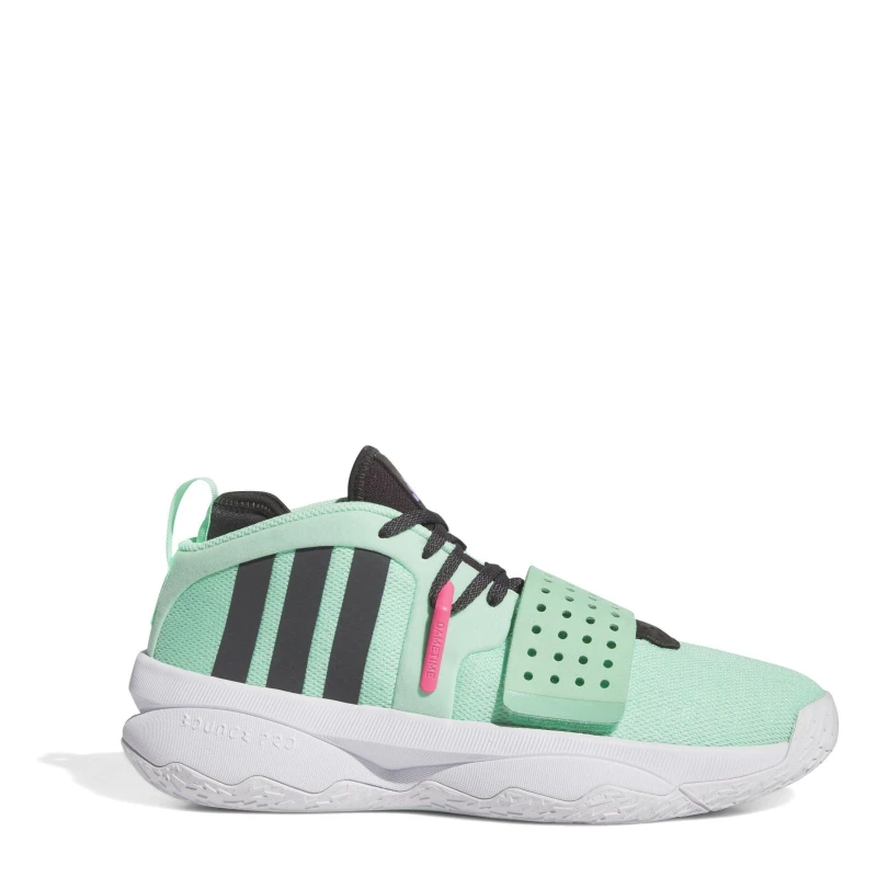 Image of adidas Dame 8 Extply Basketball Trainers Mens Pulse Mint male 8.5 (42.7)