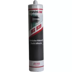 Image of Teroson 1999163 MS 939 BK CR Elastic Adhesive 290ml - Black