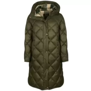 Image of Barbour Womens Sandyford Quilted Jacket Sage/Ancient 14