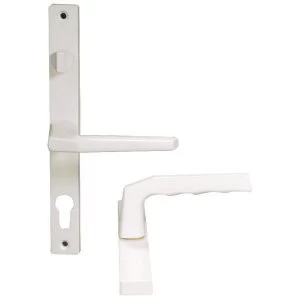 Image of Hoppe 68mm PZ uPVC Handles with Snib - 235mm 215mm fixings