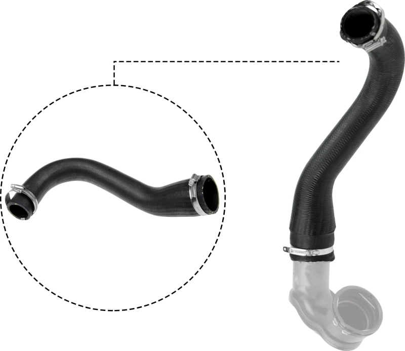 Image of GATES Charger intake hose GATES 09-0174
