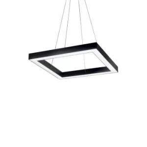 Oracle Integrated LED Square Ceiling Pendant Lamp 1 Light Black 3000K