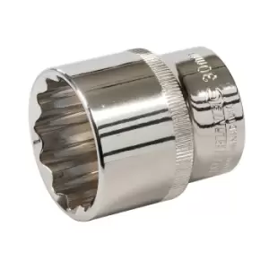 image of Silverline 736697 Socket 1/2" Drive 12pt Metric 30mm