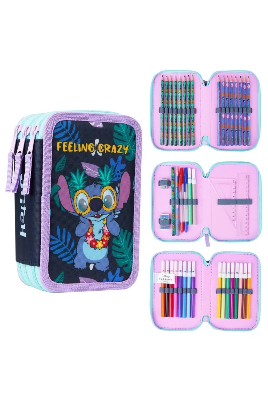 Image of Disney Stitch Pencil Case Multi