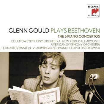 Image of Gould, Glenn - Glenn Gould Plays Beethoven: The 5 Piano Concertos CD