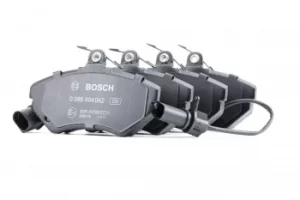 Image of Bosch Brake Pads VW,AUDI,SEAT 0 986 494 042 8E0698151M,8E0615115,8E0698151B Disk Pads,Brake Pad Set, disc brake 8E0698151M