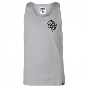 Image of Fabric Embroidered Vest - Blue