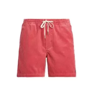Image of Polo Ralph Lauren Cord Prepster Shorts - Red
