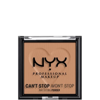Image of NYX Professional Makeup Can't Stop Won't Stop Mattifying Lightweight Powder 7g (Various Shades) - Caramel