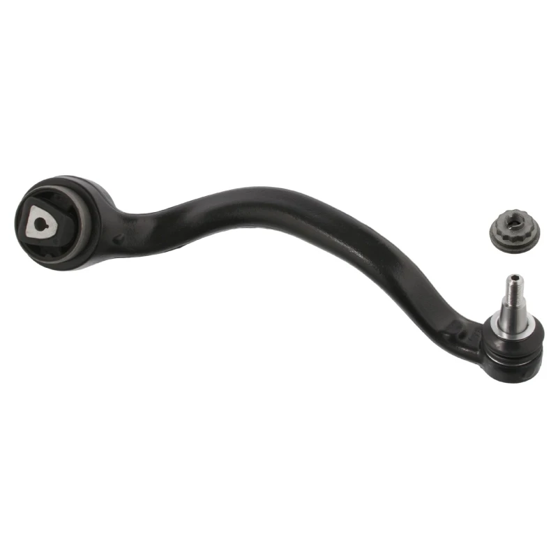 Image of FEBI BILSTEIN 36838 Suspension arm Control Arm, Cast Steel, Front Axle Right, with ball joint, with lock nut Cast Steel Track Control Arm (273)