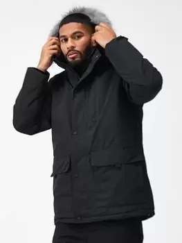 Image of Regatta Salinger IV Parka (Freddie Flintoff) - Black, Size L, Men