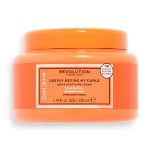 Image of Revolution Haircare Deeply Define My Curls Leave In Styling Cream