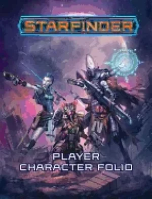 Image of starfinder roleplaying game starfinder player character folio