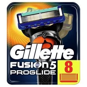 image of Gillette Fusion Proglide Mens Razor Blades 8 count