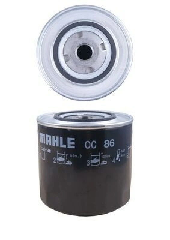 Image of MAHLE OC 86 Oil filter Spin-on Filter, with one anti-return valve Oil Filter (7)