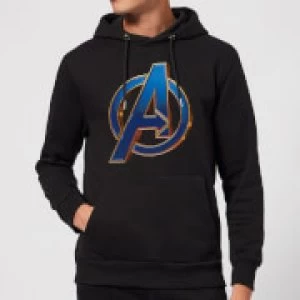 Image of Avengers Endgame Heroic Logo Hoodie - Black