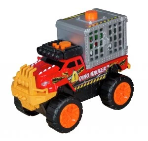 Image of Toy State Road Rippers Dino Hauler Velociraptor.