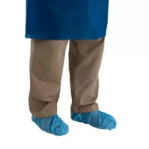 Image of 3M Blue Disposable Shoe Cover, One Size