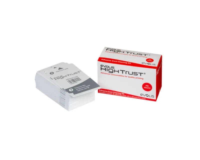 Image of Evolis ACL012 Agilia Adhesive Card Cleaning Kit