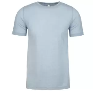 image of Next Level Mens Short-Sleeved T-Shirt (S) (Stonewash Denim)