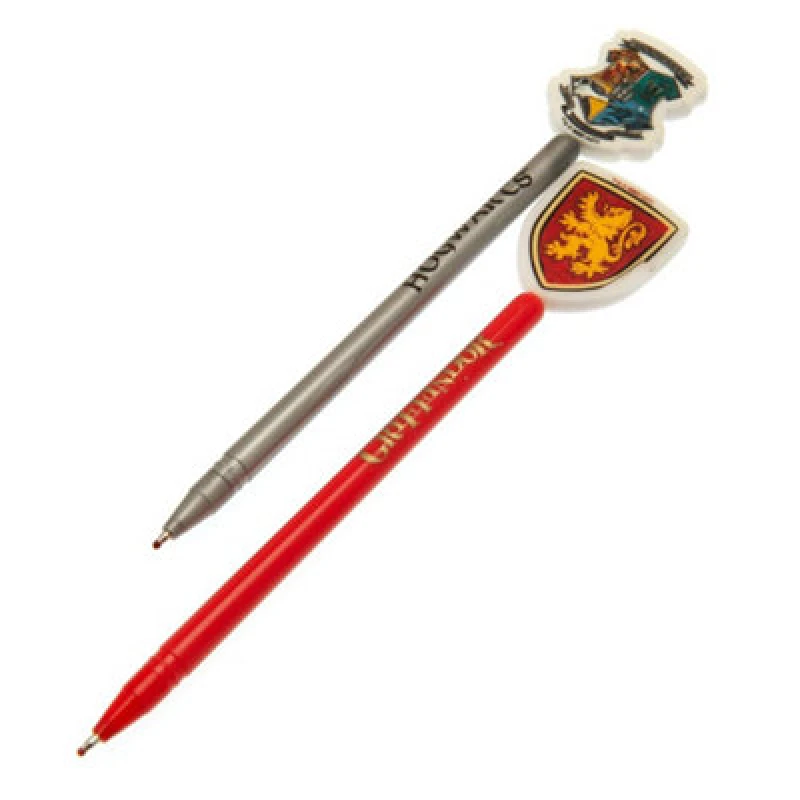 Image of Harry Potter Pen Set Pack of 2 Dark Red unisex