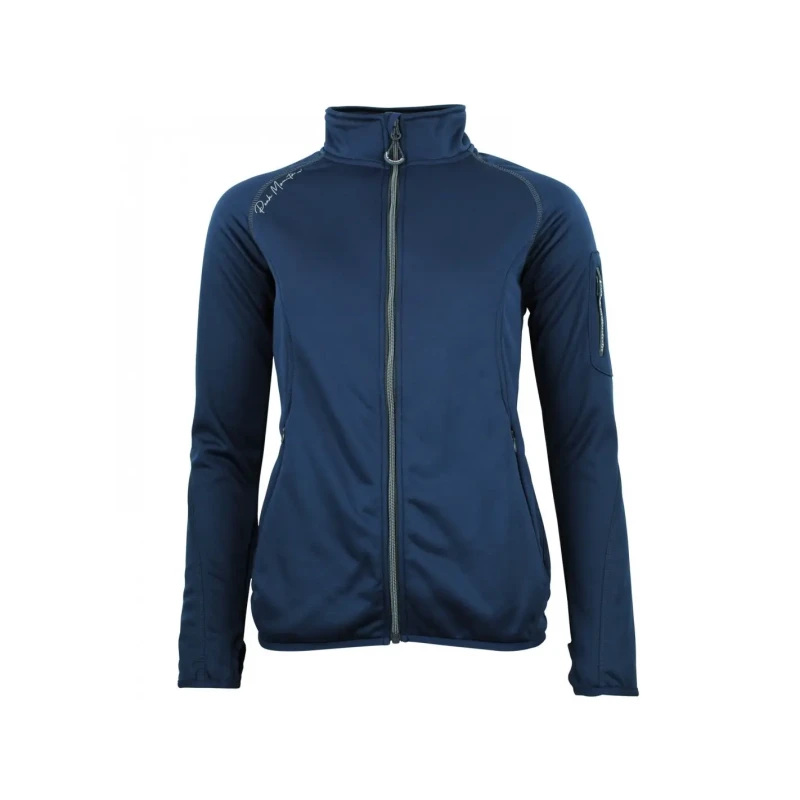 Image of Womens jacket Peak Mountain Polarshel Amarowz Bleu Female XL