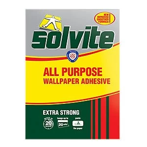 image of Solvite All Purpose Wallpaper Paste - 20 Roll