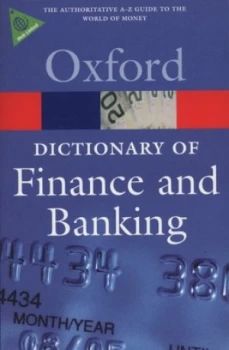 Image of A Dictionary of Finance and Banking by Jonathan Law Paperback