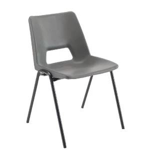 Image of Jemini Polypropylene Stacking Charcoal Room KF74959