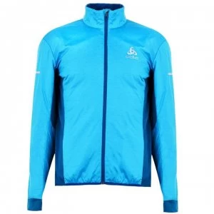 image of Odlo Zeroweight X Warm Jacket - Blue/Jewel