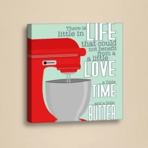 Image of SLO059 Red Green Grey White Decorative Canvas Painting